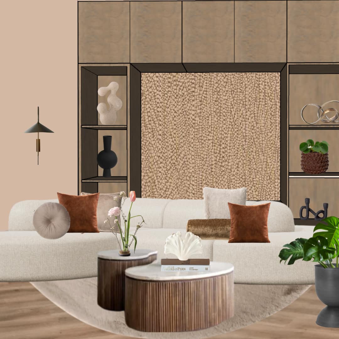 Eengezinswoning Makkum Moodboard woonkamer eengezinswoning Makkum