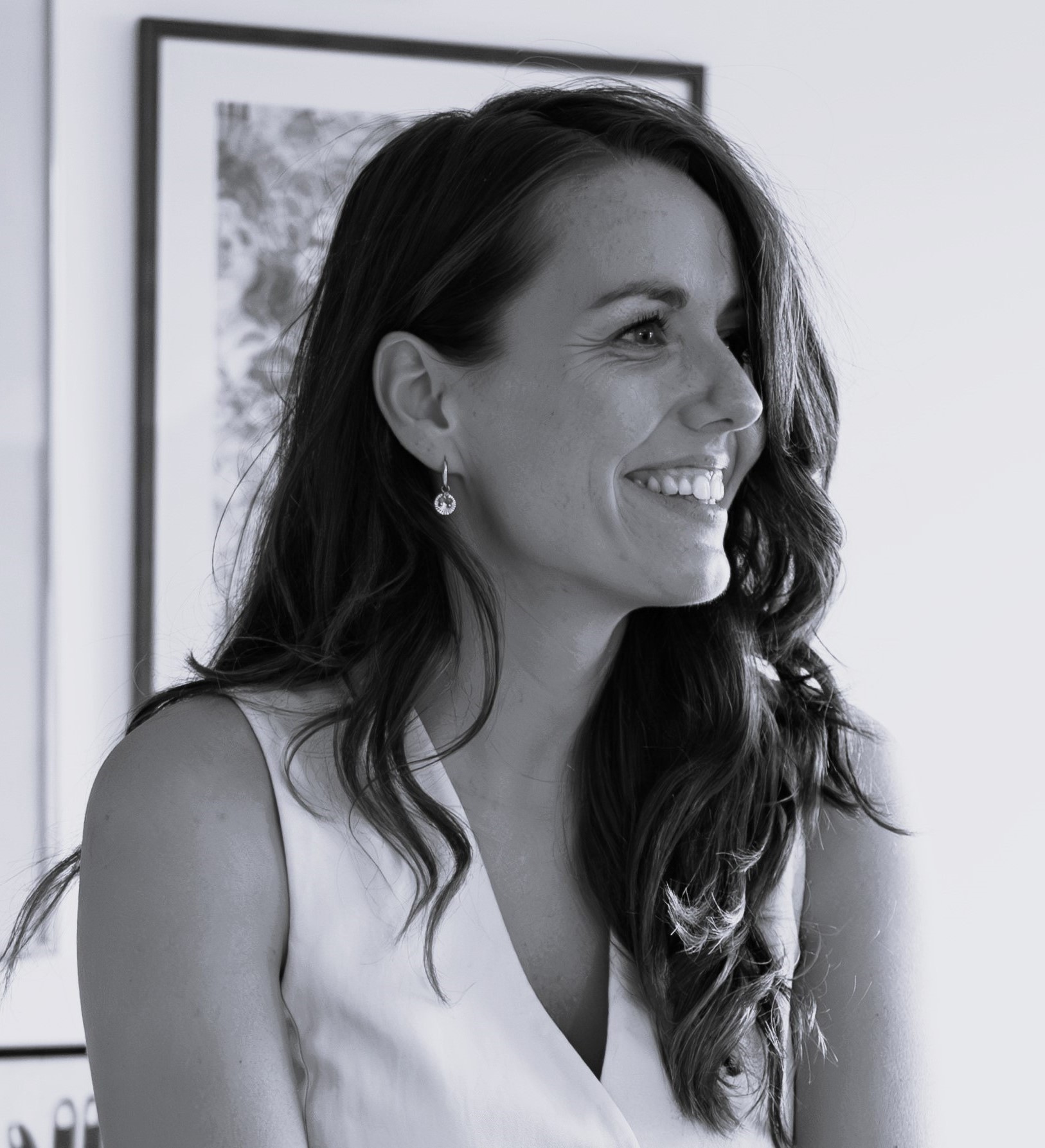 Zwart wit foto van Judith Buiteveld, interieurstylist in Groningen en omgeving.